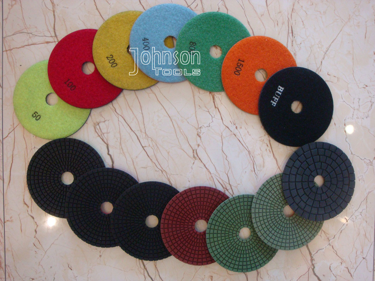 125 mm Nass-Diamant-Polierpad