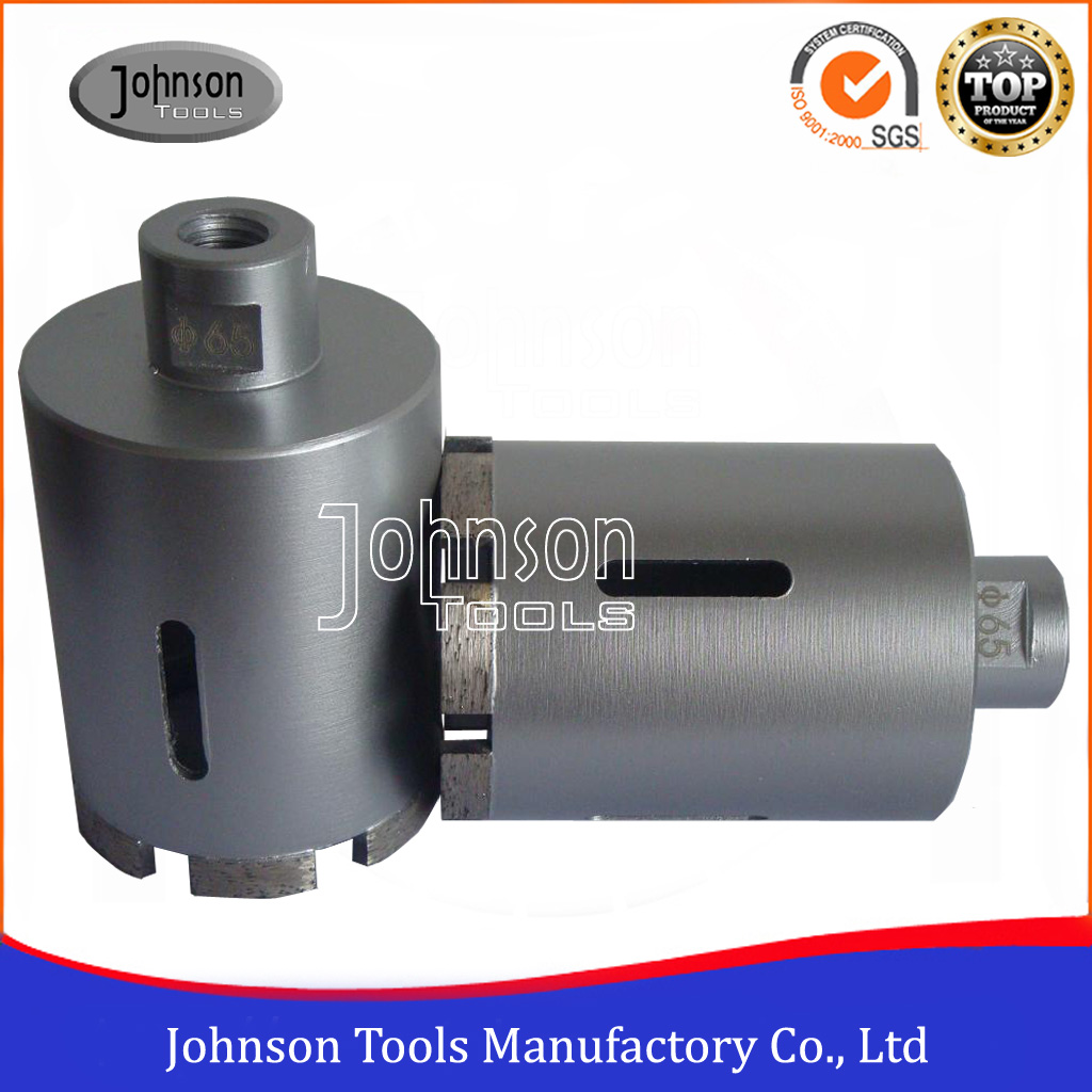 65-mm-Granitbohrer, M14- oder 5/8-Zoll-11-Gewinde