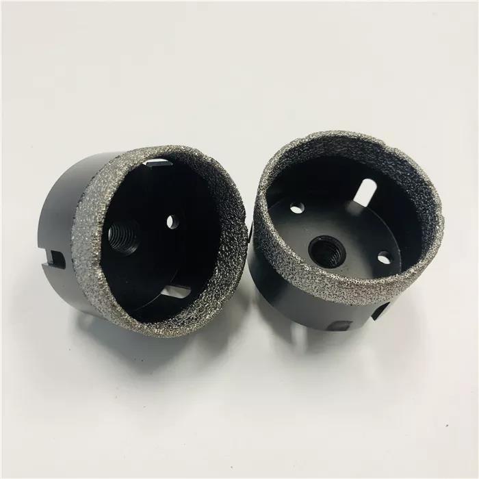 Vakuumgelötete Trockenkernbohrer mit M14-Gewinde, 65 mm, für Keramik/Fliesen/Porzellan