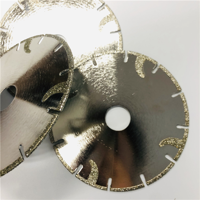 Unterschiedliche Größen elektroplatter Diamant -Marmorsteinschneider -Sägeblätter zum Schneiden von Marmorstein