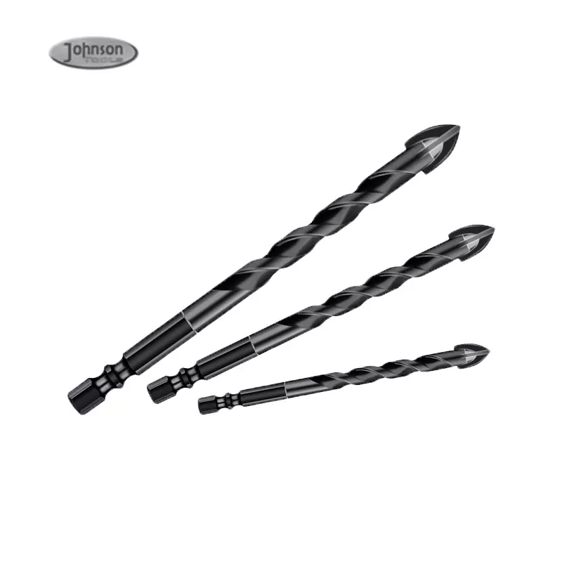 Dreieckspitze Kopf Taper Shank Drehbohrbohrer für Keramikporzellanfliesen -Glasbohrer